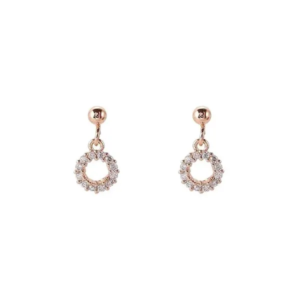 Gold_Round_Drop_Stud_Earrings_For_Women